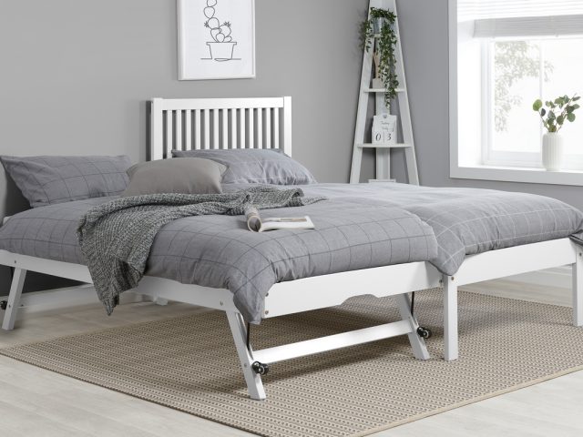 Buxton Trundle Bed White | Birlea