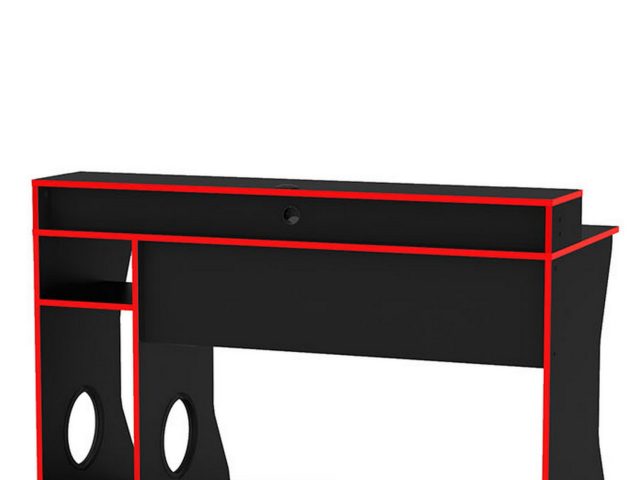 Enzo Gaming Computer Desk Black & Red