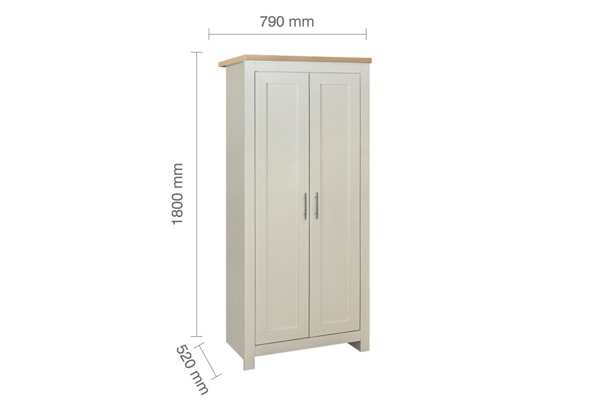 Highgate 2 Door Wardrobe | Birlea