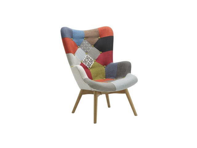 Sloane Chair Multi-coloured | Birlea