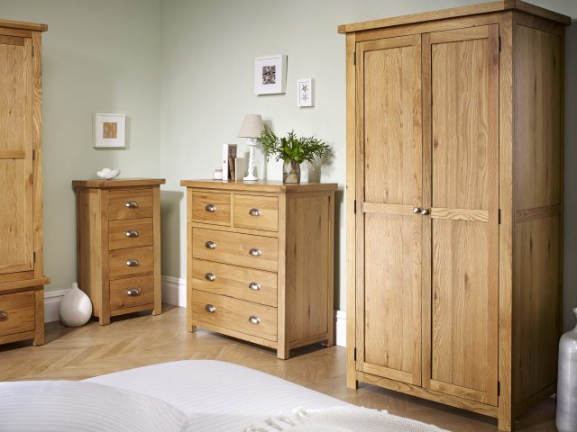 Woburn 1 Door 5 Drawer Wardrobe | Birlea