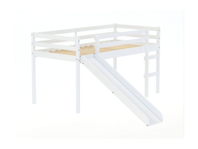 Frankie Midi Sleeper With Slide White | Birlea